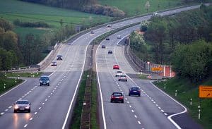 Verkehrsunfälle auf hessischen Autobahnen